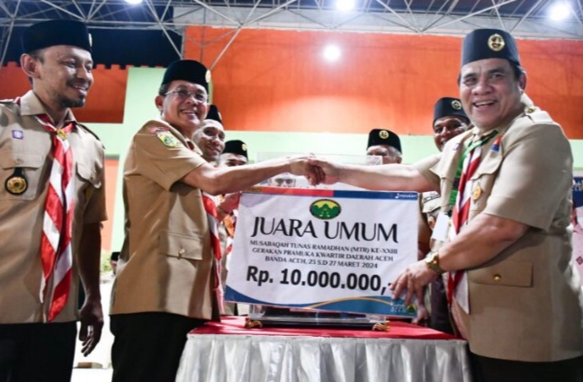 Musabaqah Tunas Ramadhan Kwarda Aceh, Banda Aceh Pertahankan Juara Umum