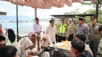 Kapolres Aceh Tengah Patroli R2 Monitoring Arus Lalu Lintas di Lokasi Wisata, Hari Kelima Lebaran