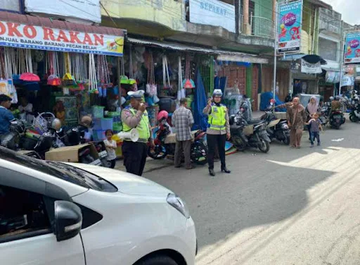 Gelar Penyuluhan Keliling Tertib Berlalu Lintas Sat Lantas Polres Aceh Barat