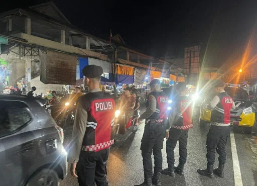 Memastikan Keamanan Patroli Guantibmas oleh Tim Patroli Perintis Presisi Sat Samapta Polres Nagan Raya