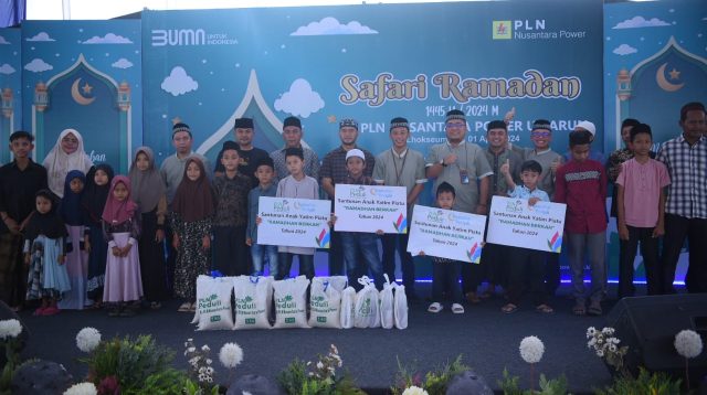 PLN Gelar Safari Ramadan dan Santunan Anak Yatim