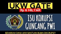 Dana UKW Diduga Diselewengkan Oknum Pengurus, PWI Pusat Diguncang Isu Korupsi “UKW Gate” Rp6 M