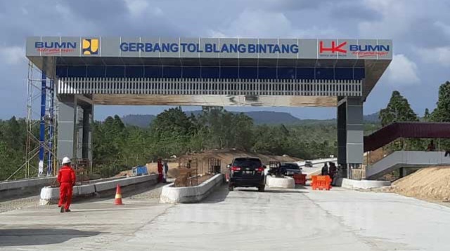 Kondisi Tol Sibanceh Lebih Sepi Dari Normal, Lebaran Pertama