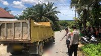 Pengendara Motor Tewas Masuk Kolong Truk, Laka Lantas di Aceh Singkil