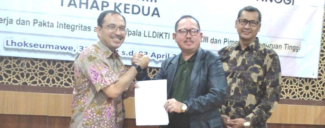 Perkuat Capaian Indikator Kinerja Utama, USM Teken MOU dengan LLDIKTI XIII Aceh