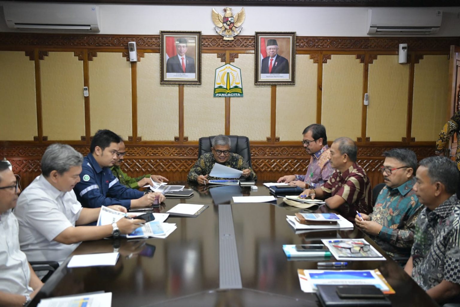 Perkuat Kolaborasi untuk Kelancaran Pembangunan, Pj Gubernur Ajak Lembaga Nasional Di Aceh