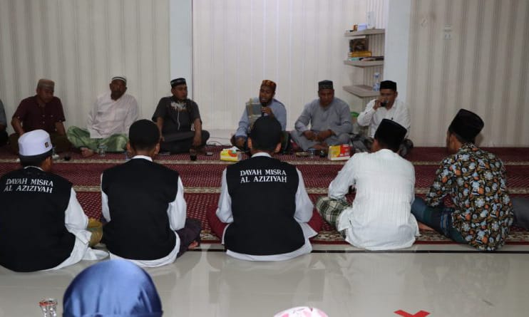 Polres Aceh Tamiang Gelar Program Ju’ mat Curhat Selesai Sholat Taraweh