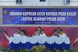 Upaya Ditlantas dan Jajaran dalam Meminimalisir Angka Laka Lantas, Kapolda Aceh Apresiasi