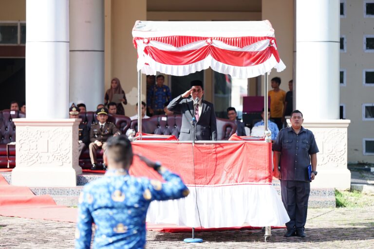 Peringati Hari Otonomi Pemkab Nagan Raya Gelar Upacara