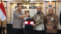 Kapolda Aceh Menerima Direksi PT Bank Aceh Syariah (BAS)