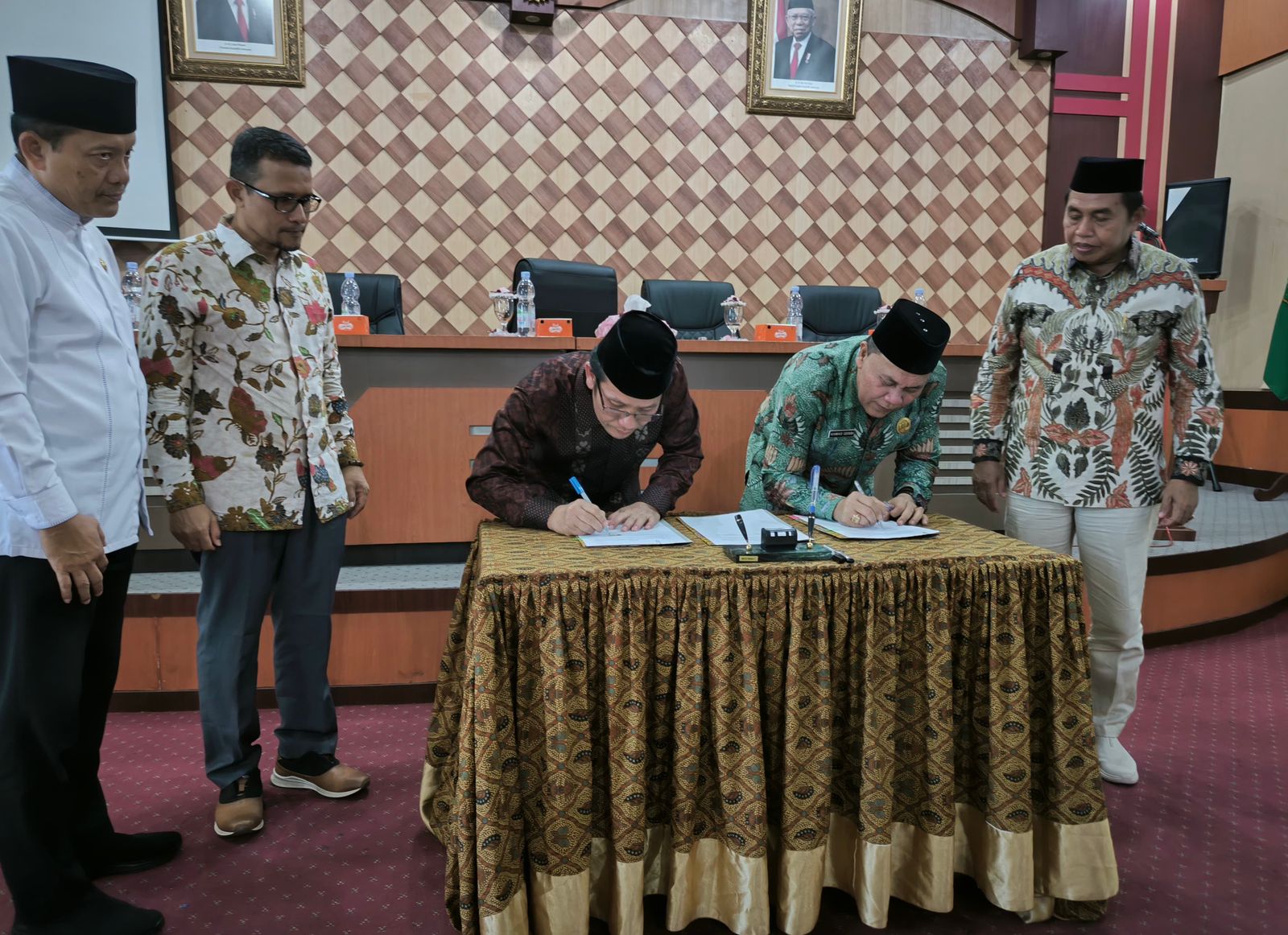 IAIN Lhokseumawe Dan Kanwil Kemenag Sumut Teken MoU Tri Dharma Perguruan Tinggi