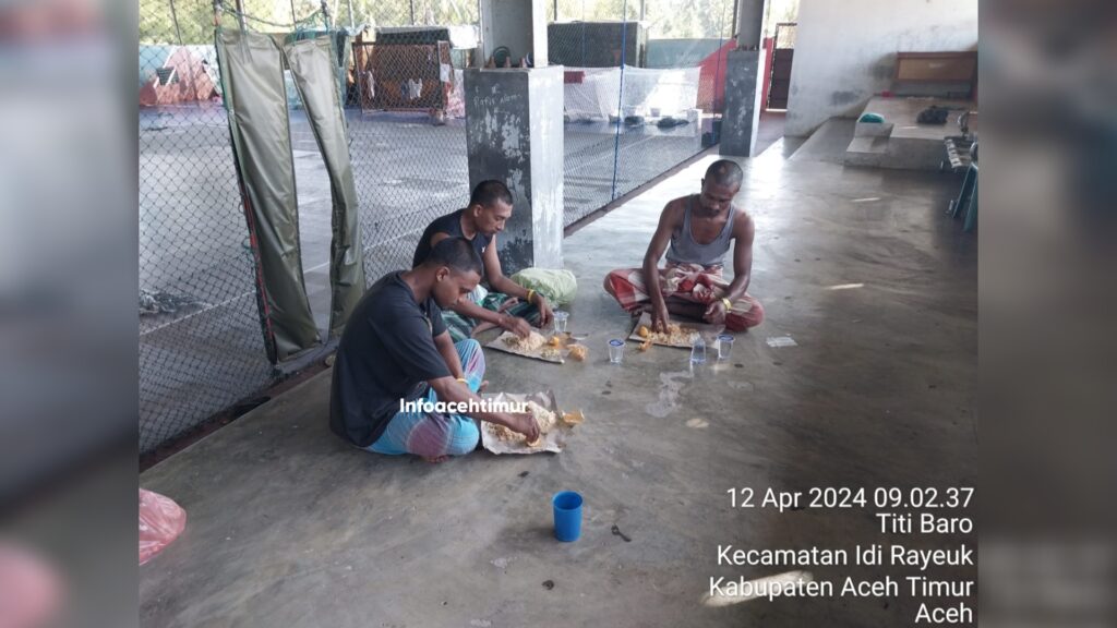 14 Rohingya Kabur di Camp ISC Aceh Timur