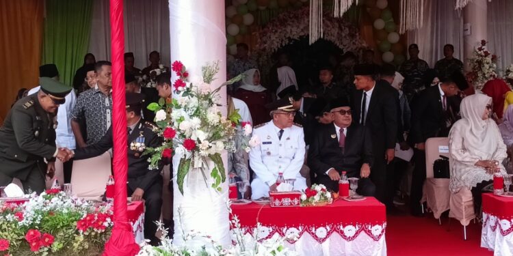 Dalam Acara HUT Kabupaten Aceh Singkil Yang Ke 25 Tahun, Gubernur Aceh Berikan Motivasi