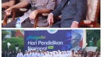 Hadiri Peringatan Hardiknas Di Kantor Gubernur Aceh Pj. Sekda Aceh Bersama Dirbinmas Polda Aceh