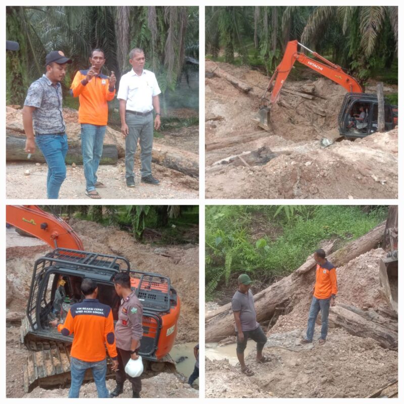 Pasca Terjadinya Banjir Bandang Dan Longsor, Ini Yang Dilakukan BPBD Aceh Singkil