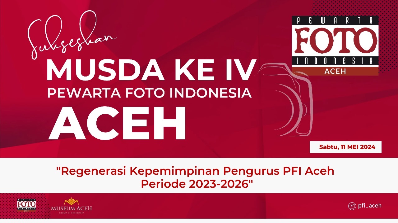 PFI Aceh Segera Helat Musda, Cari Ketua Baru