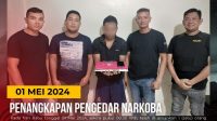 Saat Tunggu Pembeli Di Halaman Rumah, Pengedar Sabu Ditangkap Polsek Lhoksukon