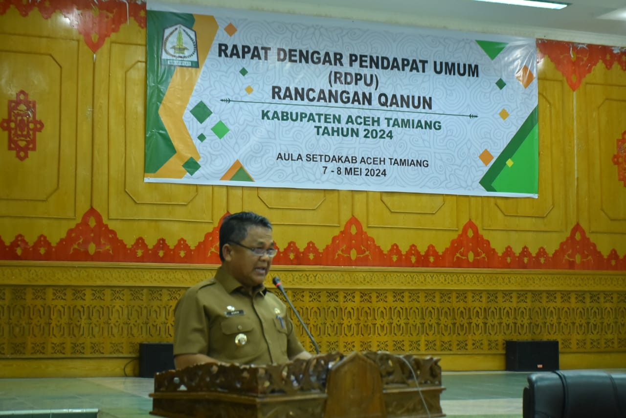 Pemda Kabupaten Aceh Tamiang Gelar RDPU Raqan 2024