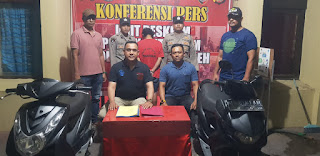 Warga Banda Aceh Diringkus Polisi, Curi Dua Sepmor