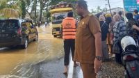 Jalan Nasional Lintas Meulaboh- Tapaktuan Dikepung Banjir 