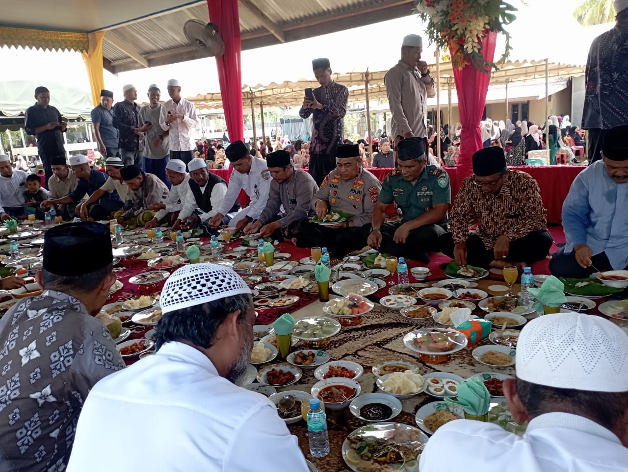 Kapolsek Muara Dua Hadiri Peresmian Dayah Bustanu Madinatid Din