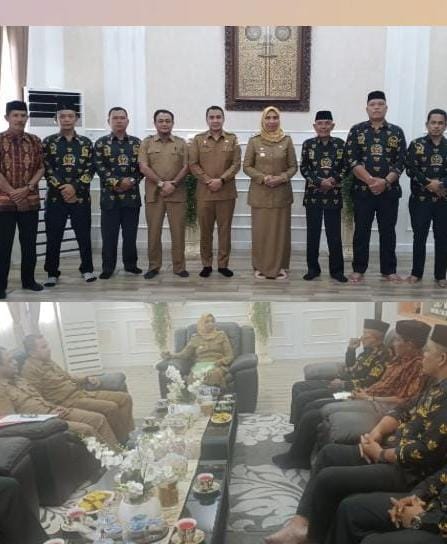 Terkait Dies Natalis BPD, PD PABPDSI Nagan Raya Audiensi dengan Pj Fitriany Farhas