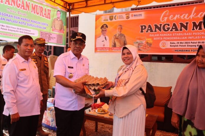 1.500 Paket Sembako Gerakan Pangan Murah, Pemko Subulussalam Siapkan