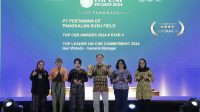 Pertamina EP (PEP) Rantau dan Pangkalan Susu Field Raih Penghargaan TOP CSR Awards 2024