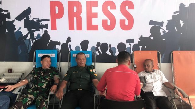 Komunitas Wartawan “The Journalis Bodrex NumberUno” Gelar Aksi Sosial Donor Darah