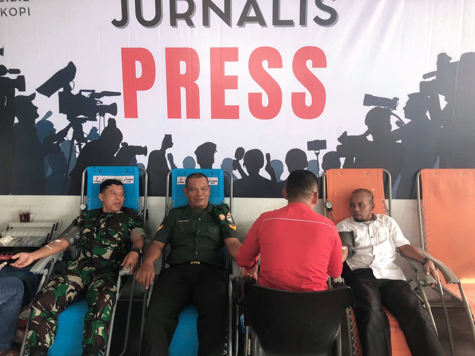 Komunitas Wartawan “The Journalis Bodrex NumberUno” Gelar Aksi Sosial Donor Darah