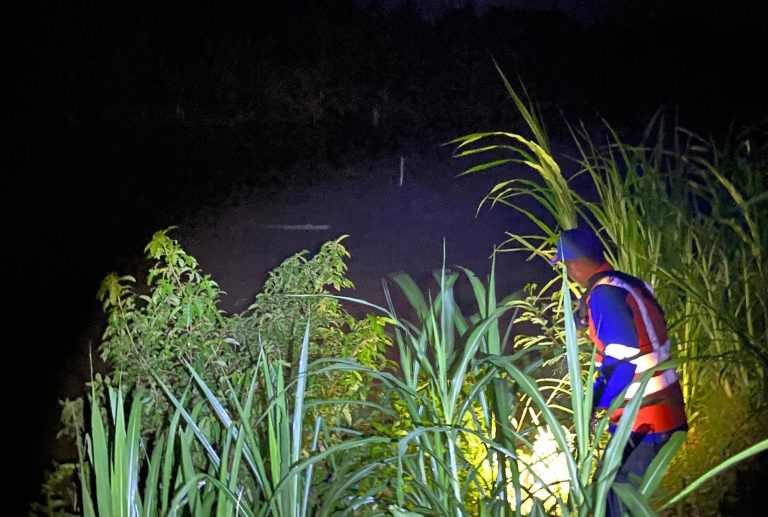 Dibawah Jembatan Sungai Reudeup Aceh Besar Seorang Pria Hilang Misterius