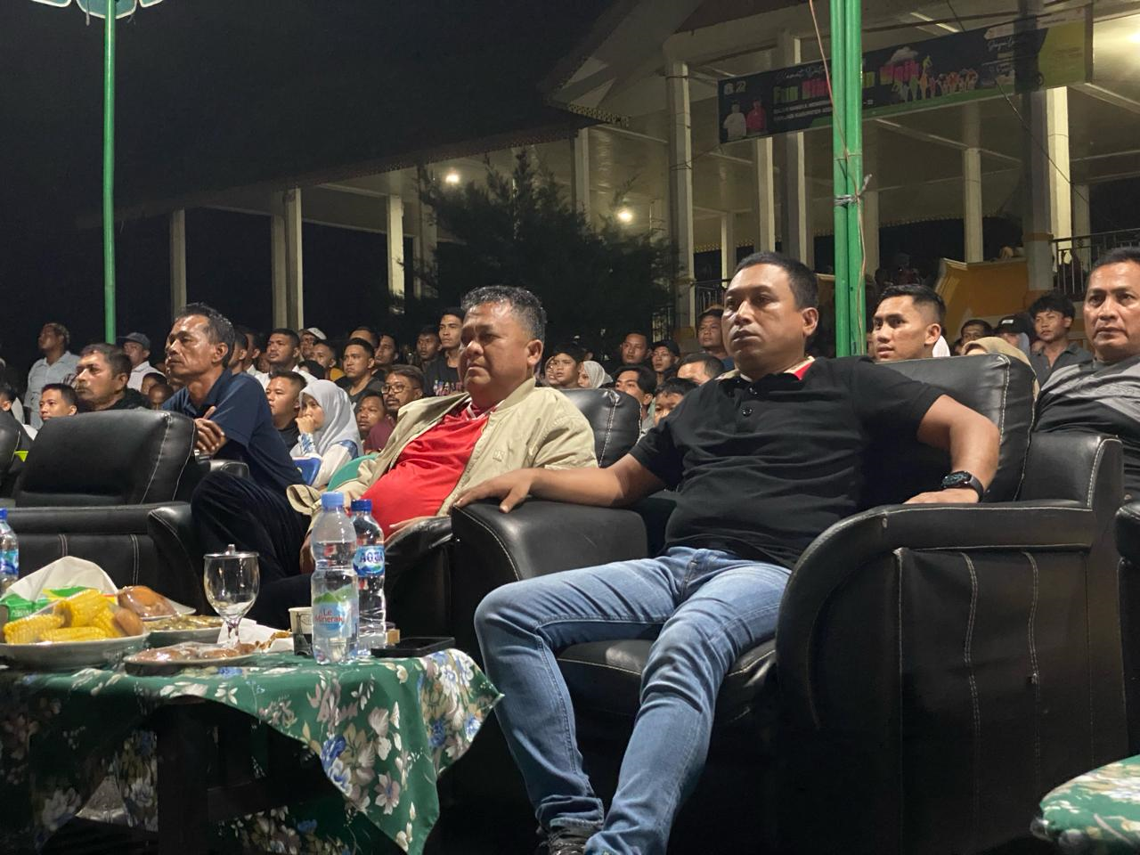 Pj, Bupati Aceh Tamiang Nobar bersama Forkopimda U-23