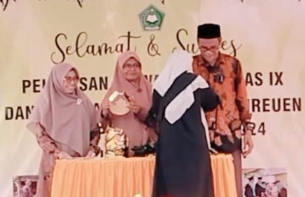 MTsN 7 Bireuen Wisuda 34 Siswa Tahfiz Qur’an, Lepas Siswa Kelas IX