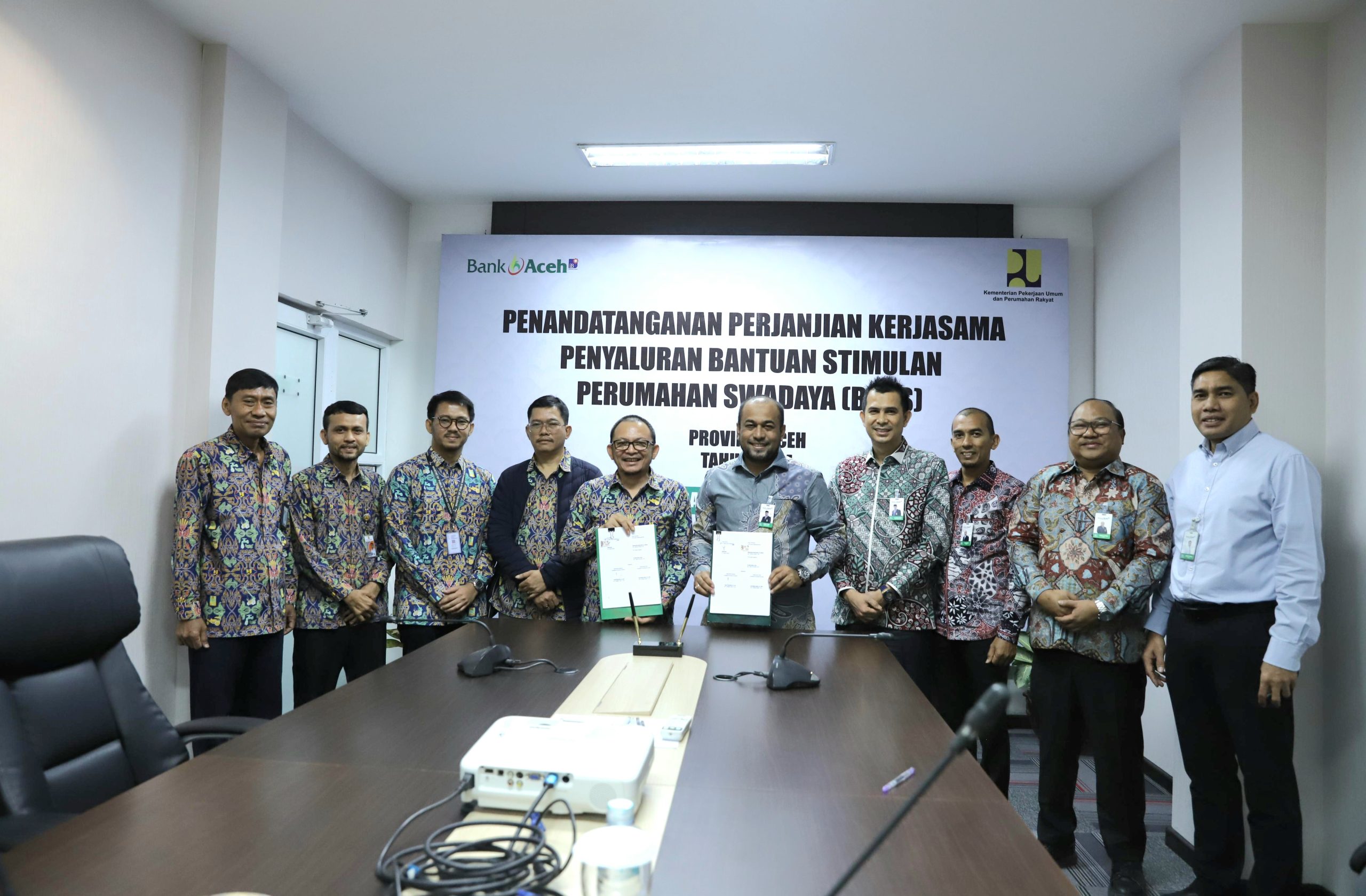 Salurkan Bantuan Stimulan Perumahan Swadaya 2024, Bank Aceh Kembali Dipercaya