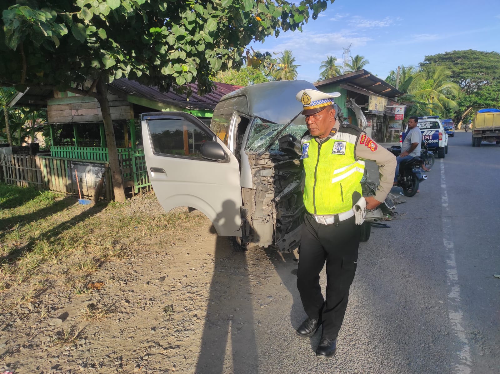 Satu Orang Meninggal Dunia, Kecelakaan Maut Bus Commuter di Pidie