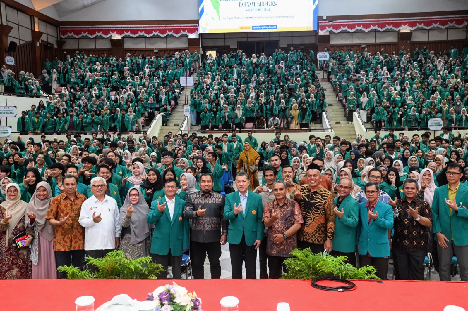 Pj Bupati Aceh Besar Berikan Materi Dan Pembekalan Kepada Mahasiswa KKN USK