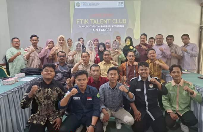 Launching FTIK Talent Club, Dekan FTIK IAIN Langsa