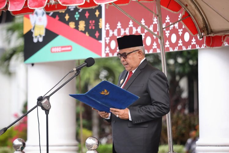 Hari Lahir Pancasila, Bustami Jadi Inspektur Upacara