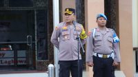 Sebanyak 48 Siswa Bintara Polisi angkatan 51 Melakukan Latja di Polres Lhokseumawe.