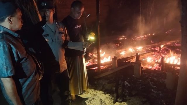 Ludes Terbakar, Satu Unit Rumah Warga Idi Cut