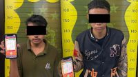 Dua Pemuda di Sabang Ditangkap Polisi, Main Judi Online