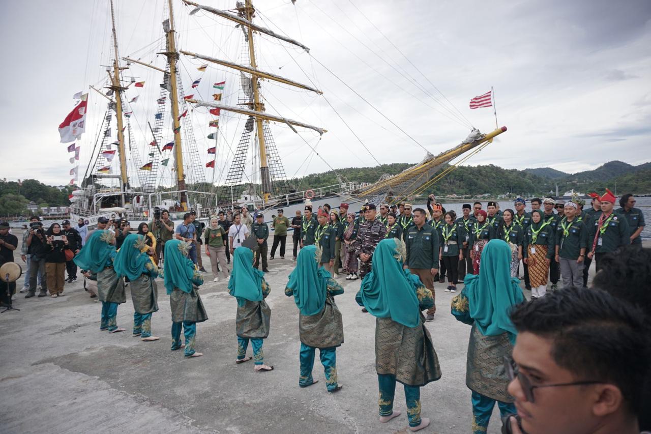 Tiba di Sabang dengan KRI Dewaruci, Rombongan Muhibah Budaya Jalur Rempah 2024