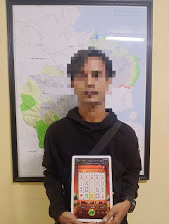 Terduga Pelaku Judi Online, Polres Aceh Tamiang Amankan Seorang Pria
