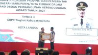 Dari BKKBN Nasional, Pemko Langsa Raih Penghargaan GDPK