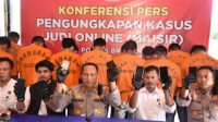 17 Pemain Judi Online Polres Bireuen Amankan