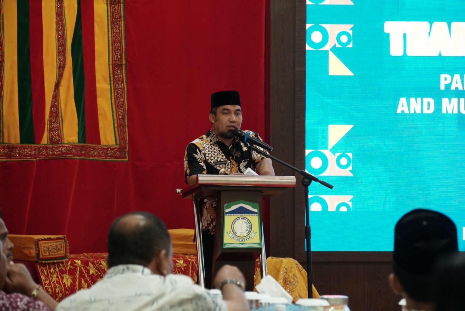 Tim Seni Budaya Pj Bupati Aceh Besar Lepas