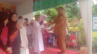 Pelepasan Siswa,Siswi dan sekaligus wisuda tahfizd Alquran Kelas enam (6) SD Neg Bukit Rata 