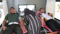 Polres Aceh Barat Laksanakan Donor Darah Peringati HUT Bhayangkara Ke-78