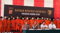 Ditangkap 19 Pemain JUDOL di Banda Aceh, Hukuman Cambuk