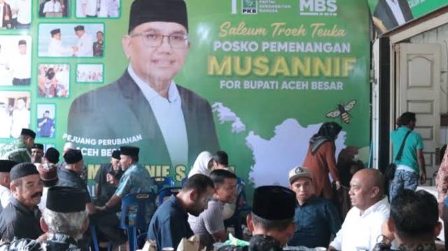 H Musannif Resmi di Tetapkan Sebagai Bacabup Aceh Besar